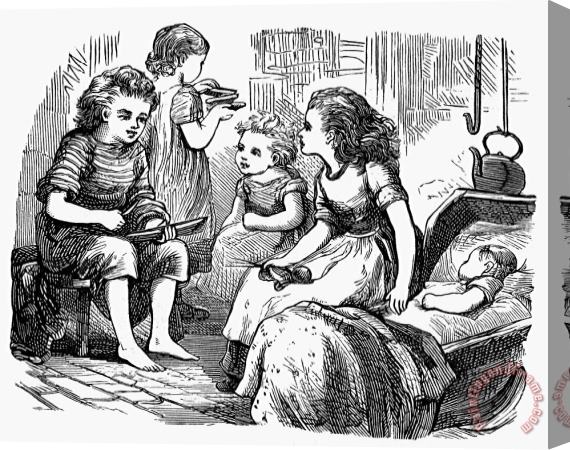 Others Children, 1873 Stretched Canvas Print / Canvas Art