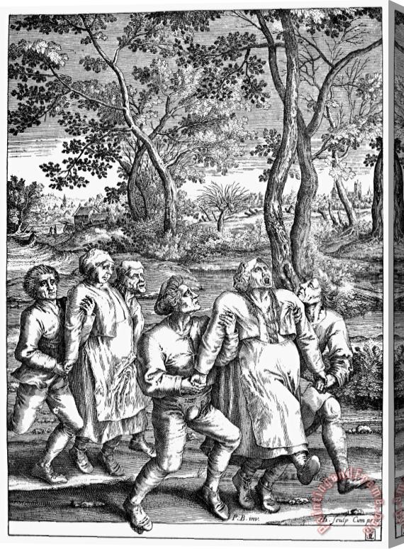 Others Chorea Hysteria, 1642 Stretched Canvas Painting / Canvas Art