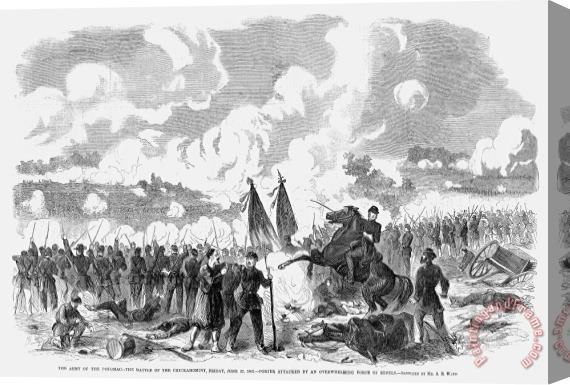 Others Civil War: 7 Days Battles Stretched Canvas Print / Canvas Art