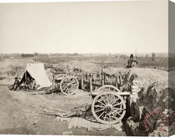 Others Civil War: Atlanta, 1864 Stretched Canvas Print / Canvas Art
