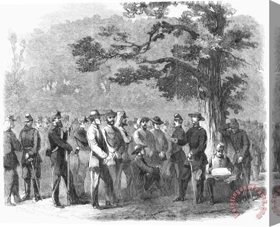 Others Civil War: Prisoners, 1861 Stretched Canvas Print / Canvas Art