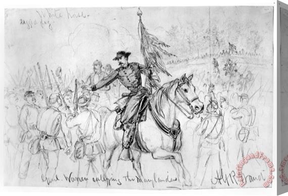 Others Civil War: Spotsylvania Stretched Canvas Print / Canvas Art