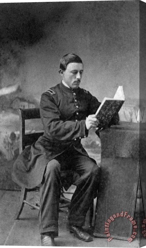 Others Civil War: Union Soldier Stretched Canvas Print / Canvas Art