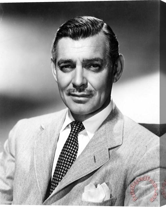 Others Clark Gable (1901-1960) Stretched Canvas Painting / Canvas Art