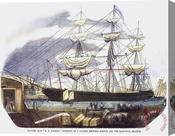 Others Clipper Ship, 1851 Stretched Canvas Print / Canvas Art