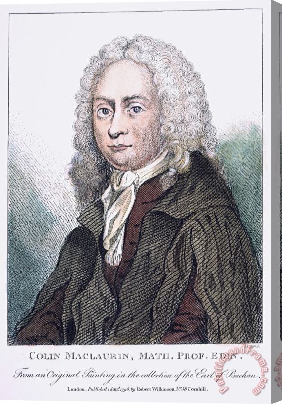 Others Colin Maclaurin (1698-1746) Stretched Canvas Print / Canvas Art
