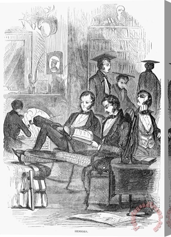 Others College Students, 1857 Stretched Canvas Painting / Canvas Art