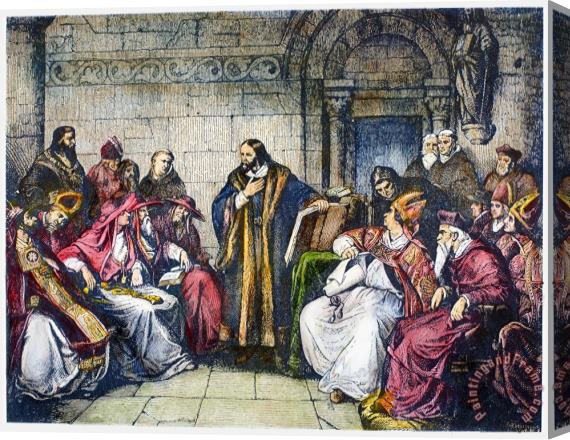 Others Council Of Constance, 1414 Stretched Canvas Painting / Canvas Art