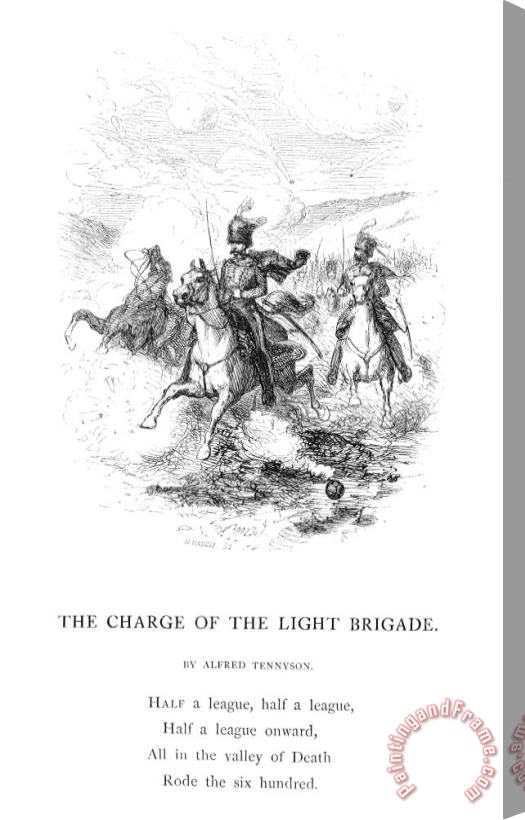 Others Crimean War: Light Brigade Stretched Canvas Print / Canvas Art