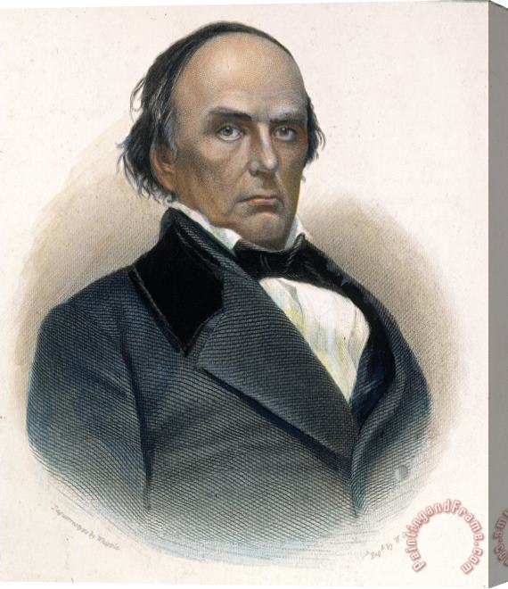 Others Daniel Webster (1782-1852) Stretched Canvas Print / Canvas Art
