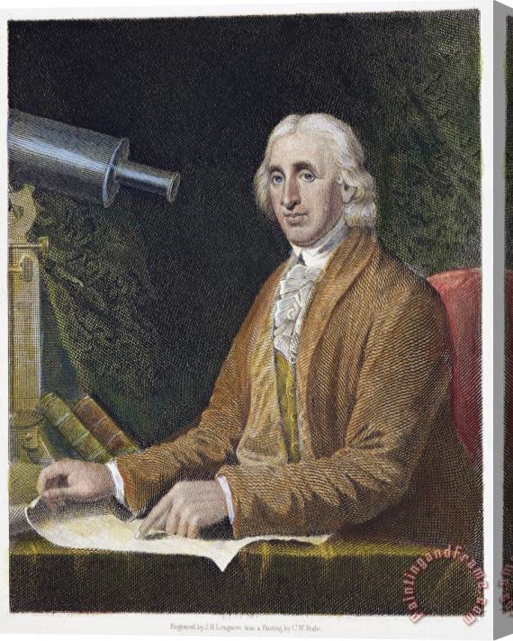 Others David Rittenhouse Stretched Canvas Print / Canvas Art