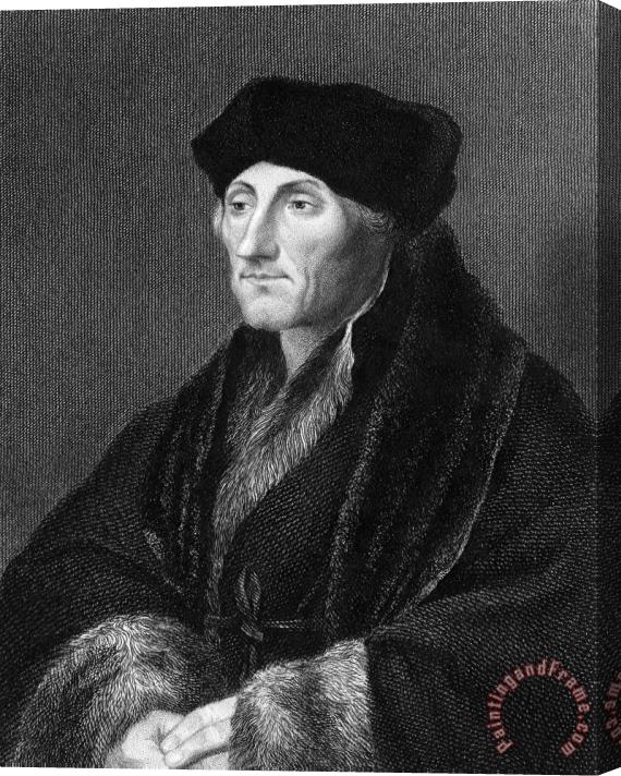 Others Desiderius Erasmus Stretched Canvas Print / Canvas Art