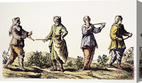 Others DIVINING ROD, 17th CENTURY Stretched Canvas Print / Canvas Art