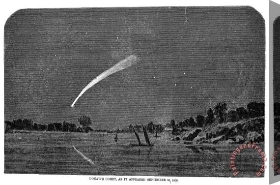 Others Donatis Comet, 1858 Stretched Canvas Print / Canvas Art