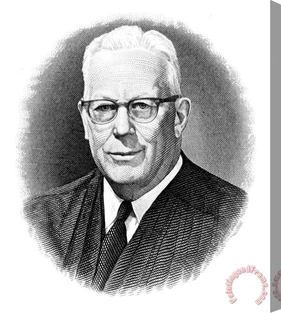 Others Earl Warren (1891-1974) Stretched Canvas Painting / Canvas Art
