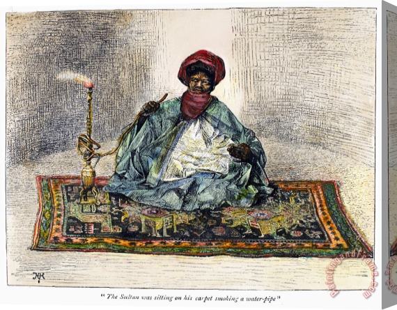 Others East Africa: Sultan, 1889 Stretched Canvas Print / Canvas Art