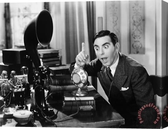 Others Eddie Cantor (1892-1964) Stretched Canvas Print / Canvas Art