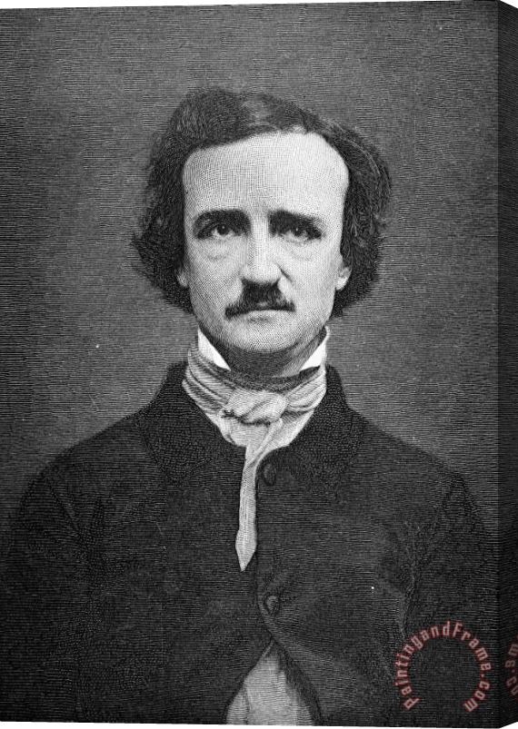 Others Edgar Allan Poe (1809-1849) Stretched Canvas Painting / Canvas Art