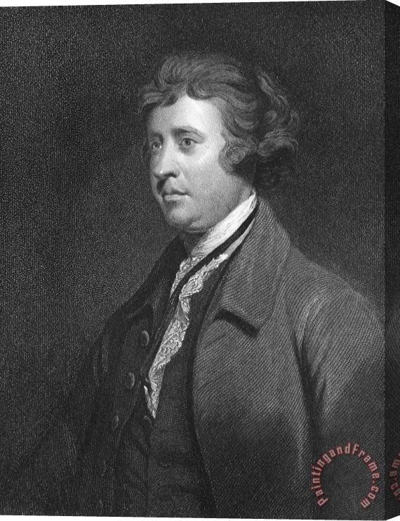 Others Edmund Burke (1729-1797) Stretched Canvas Print / Canvas Art