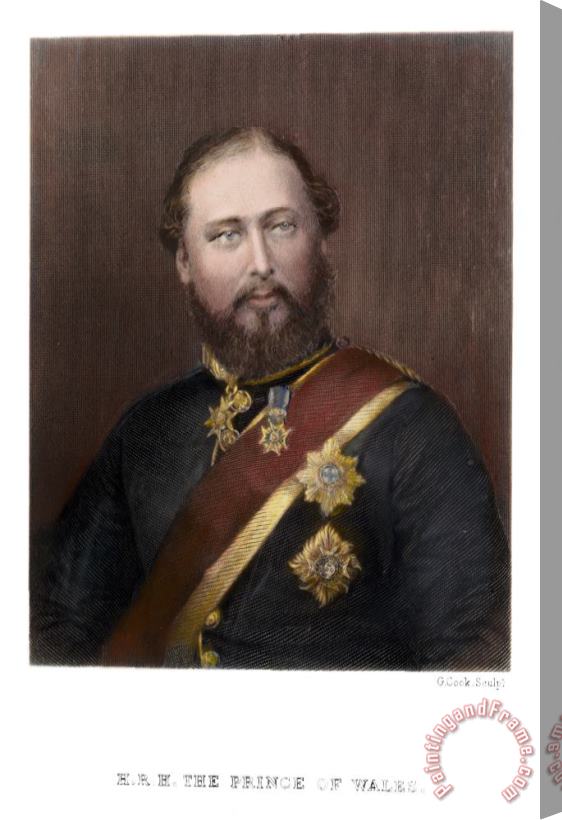 Others Edward Vii (1841-1910) Stretched Canvas Painting / Canvas Art