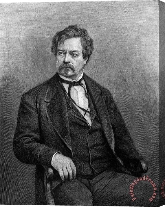 Others Edwin Forrest (1806-1872) Stretched Canvas Print / Canvas Art