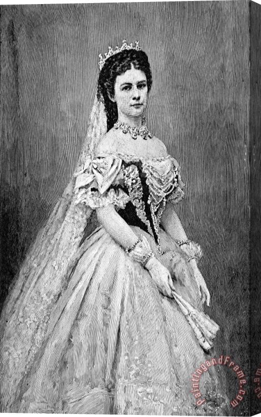 Others Elisabeth Of Austria Stretched Canvas Painting / Canvas Art