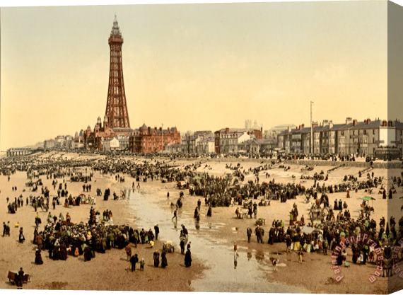 Others ENGLAND: BLACKPOOL, c1900 Stretched Canvas Print / Canvas Art