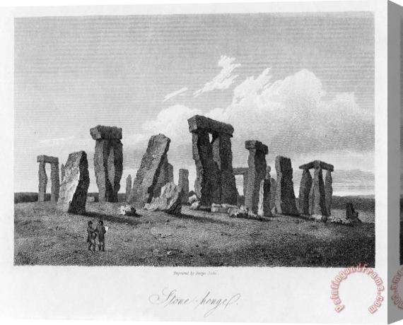 Others England: Stonehenge Stretched Canvas Painting / Canvas Art