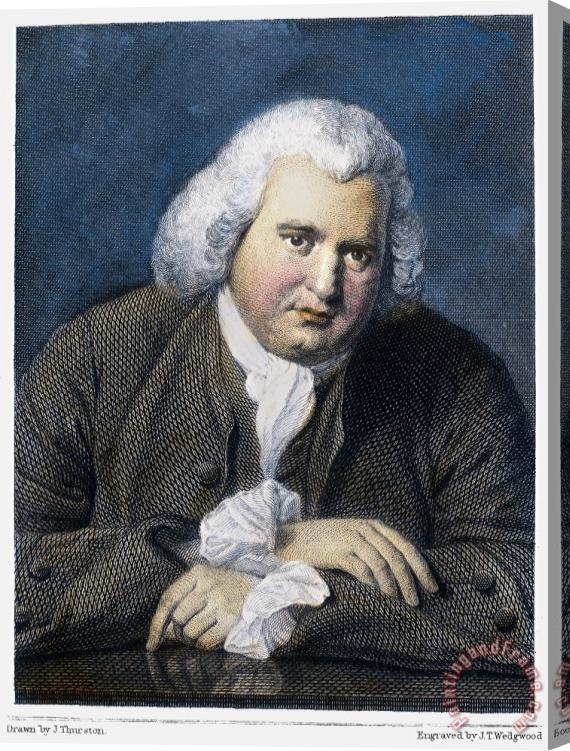 Others Erasmus Darwin (1731-1802) Stretched Canvas Painting / Canvas Art