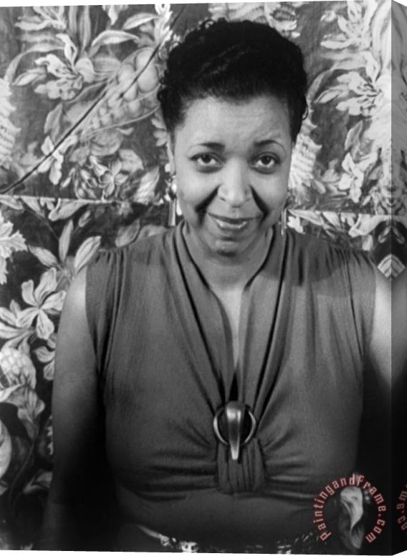 Others Ethel Waters (1896-1977) Stretched Canvas Painting / Canvas Art