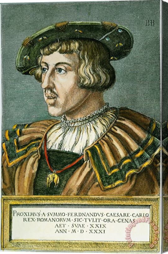 Others Ferdinand I (1503-1564) Stretched Canvas Print / Canvas Art