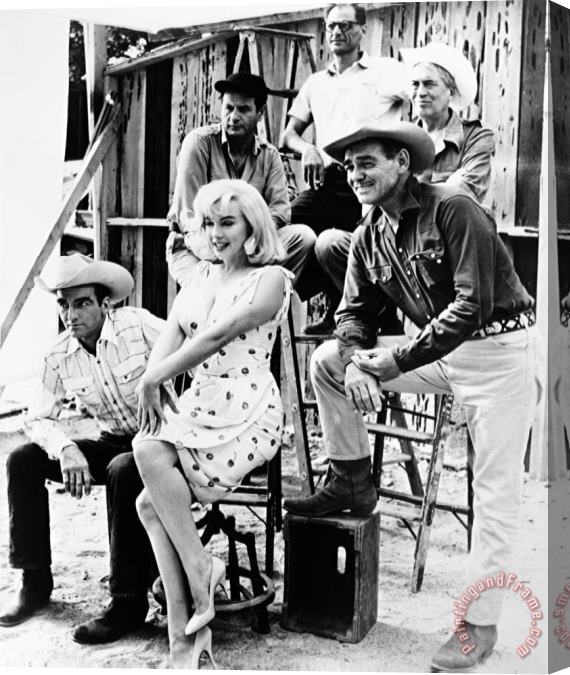 Others Film: The Misfits, 1961 Stretched Canvas Print / Canvas Art