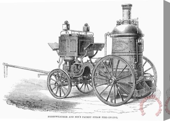 Others Fire Engine, 1862 Stretched Canvas Painting / Canvas Art