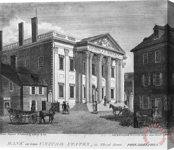 Others First Bank Of U.s., 1799 Stretched Canvas Print / Canvas Art