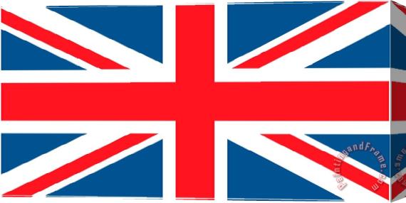 Others Flag Of The United Kingdom Stretched Canvas Painting / Canvas Art