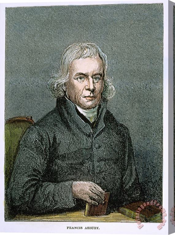 Others Francis Asbury (1745-1816) Stretched Canvas Print / Canvas Art