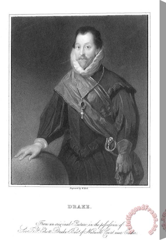 Others Francis Drake (1540?-1596) Stretched Canvas Print / Canvas Art