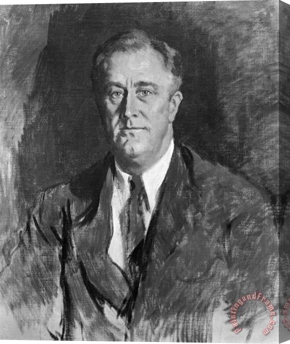 Others Franklin Delano Roosevelt Stretched Canvas Painting / Canvas Art
