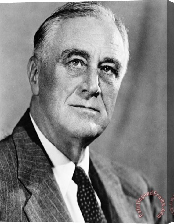 Others Franklin Delano Roosevelt Stretched Canvas Painting / Canvas Art