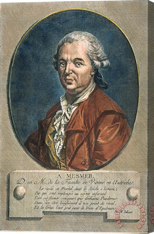 Others Franz Mesmer (1734-1815) Stretched Canvas Print / Canvas Art