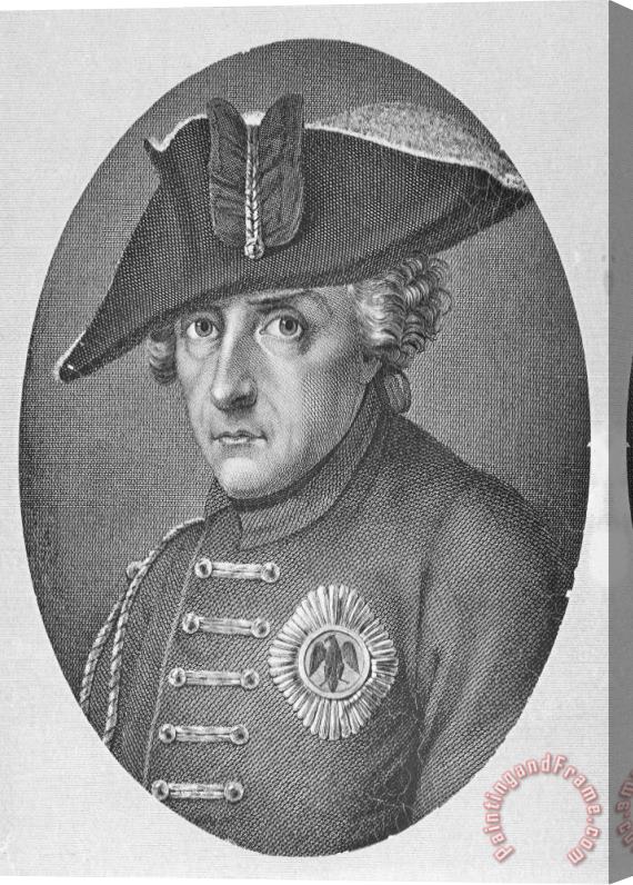 Others Frederick II (1712-1786) Stretched Canvas Print / Canvas Art