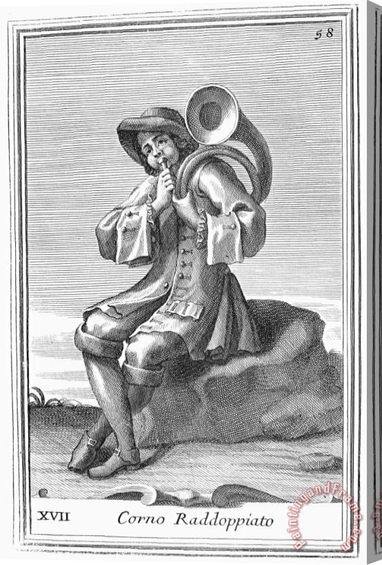 Others French Horn, 1723 Stretched Canvas Print / Canvas Art