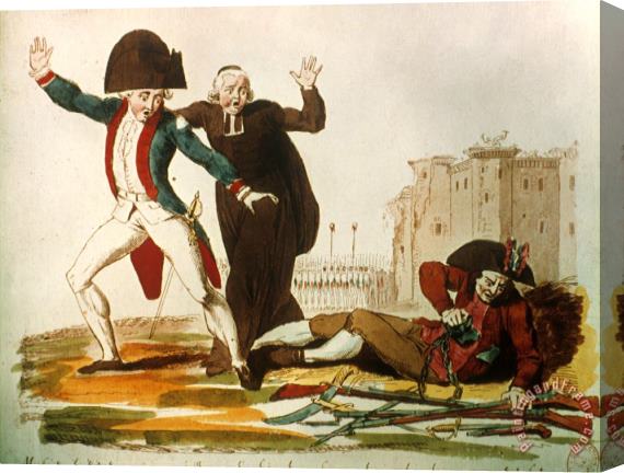 Others French Revolution, 1792 Stretched Canvas Print / Canvas Art