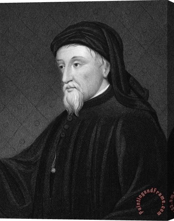 Others Geoffrey Chaucer Stretched Canvas Painting / Canvas Art