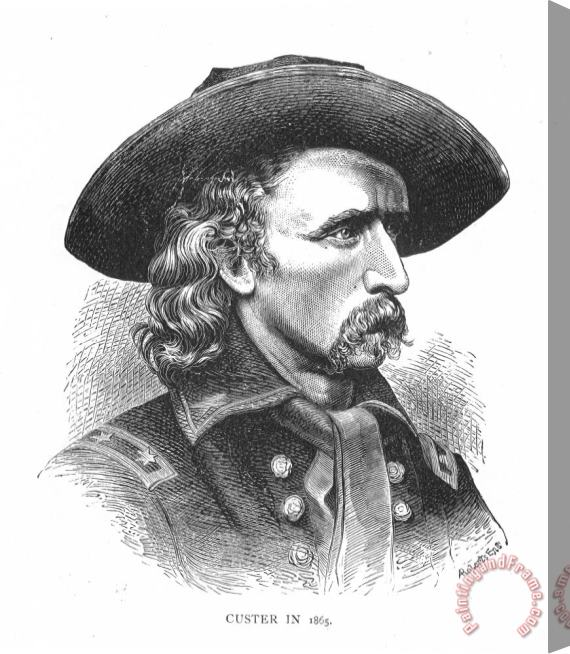 Others George Custer (1839-1876) Stretched Canvas Print / Canvas Art