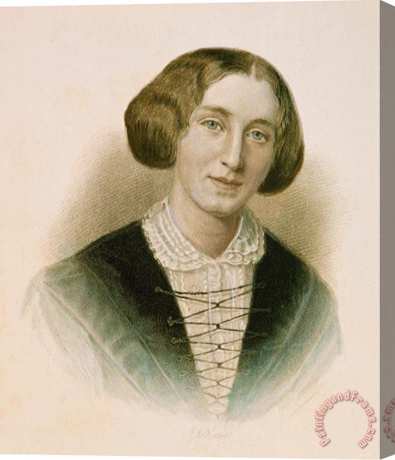Others George Eliot (1819-1880) Stretched Canvas Painting / Canvas Art