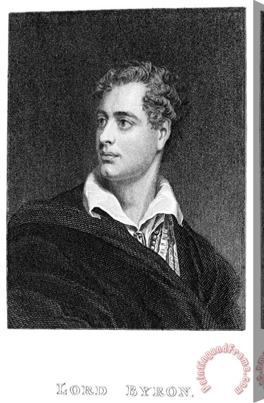 Others George Gordon Byron (1788-1824) Stretched Canvas Print / Canvas Art