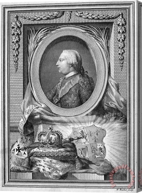 Others George IIi (1738-1820) Stretched Canvas Painting / Canvas Art