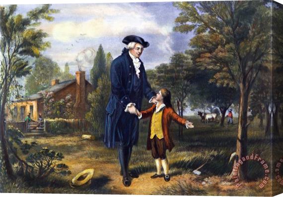 Others George Washington Stretched Canvas Painting / Canvas Art