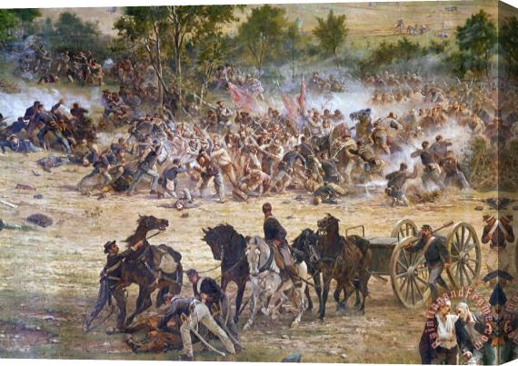 Others Gettysburg, 1863 Stretched Canvas Painting / Canvas Art
